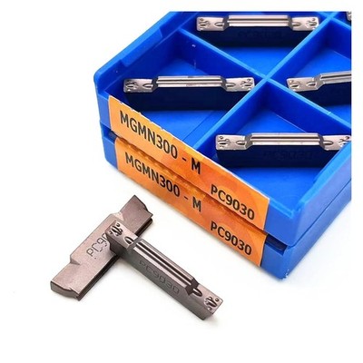 20Pcs (2boxes)  MGMN300-M PC9030 CNC Grooving Parting Cut-Off Carbide Insert 3mm