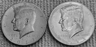 2 - 2023 Kennedy half dollar coins 1 P + 1 D