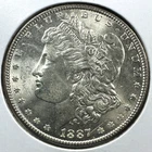 1887 $1 Morgan Silver Dollar (90486)
