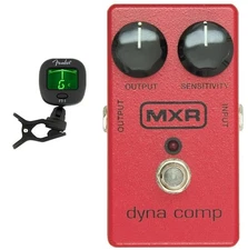 MXR M-102 Dyna Comp Compressor Pedal M102 ( FREE FENDER GUITAR TUNER )