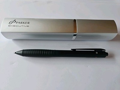 Parker Executive, Schwarz, Quattro Pen, Geschenkbox,  Neu