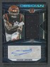 2023 Panini Obsidian Chase Brown RPA Jersey Autograph RC /199 #234