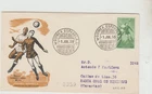 Spanish Guinea 1955  Reg. FDC  Footballers issue   good condition
