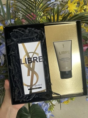 YSL Libre Le Parfum 3oz Fragrance with 1.6 oz Travel Body Lotion Gift Box