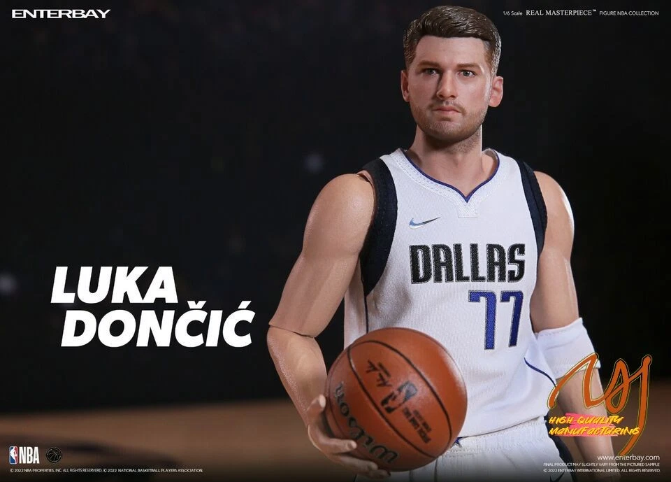 IN STOCK ENTERBAY 1/6 REAL MASTERPIECE : LUKA DONCIC  ACTION FIGURE Fast Ship - Image 4 of 4