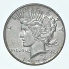(1) XF 1926-S Peace Silver Dollar 90% - Extra Fine - San Francisco *3647