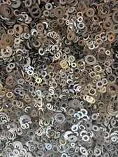 1 LB Mixed Stainless Steel Flat Washers by Seastrom 2500+ Pieces 50+ Variant ￼