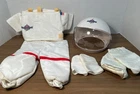 Vintage 1995 Cabbage Patch Kids Young Astronauts Space Suit & Helmet 7 Pcs