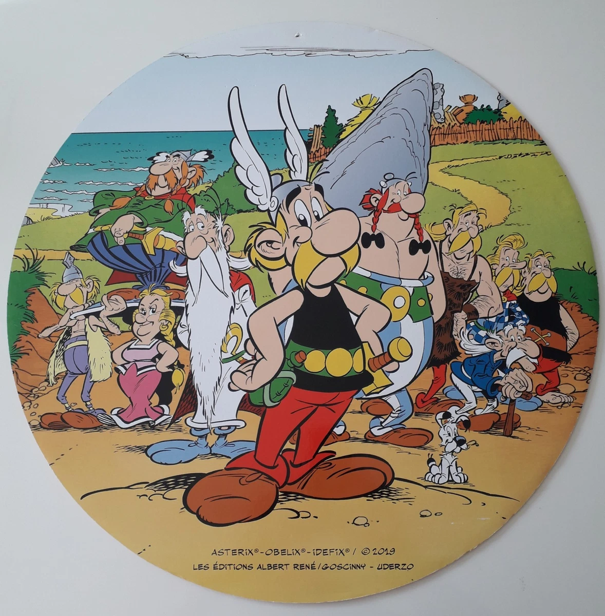 PLV Publicitaire Astérix - Format 40x29 Cm - Lucky Luke - Neuf