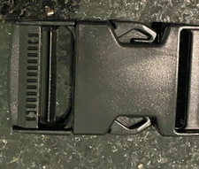 1 ITW Nexus1.5" Buckle Backpack Webbing Strap Plastic Clip Black 1 1/2" 