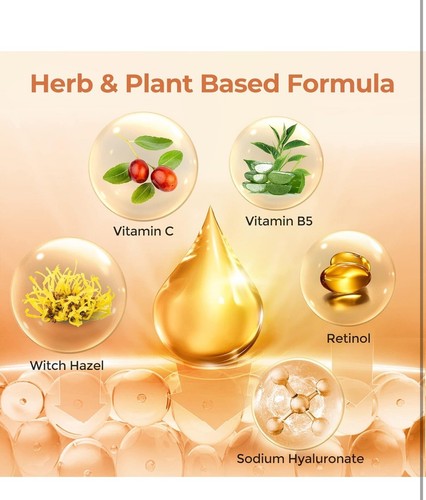 Retinol Serum for Face 2.5%, B5 Herbal Resurfacing Retinol Serum - Picture 3 of 6