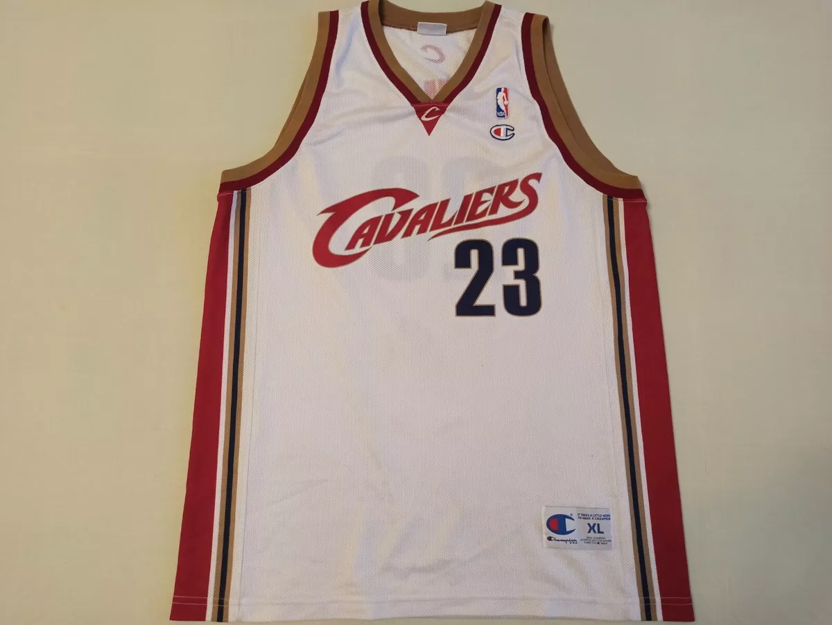 Cleveland Cavaliers #23 LeBron James Champion basketball jersey shirt NBA