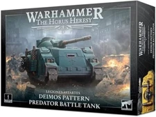 Warhammer 30k 40k Horus Heresy: Astartes Deimos Pattern Predator Battle Tank NEW