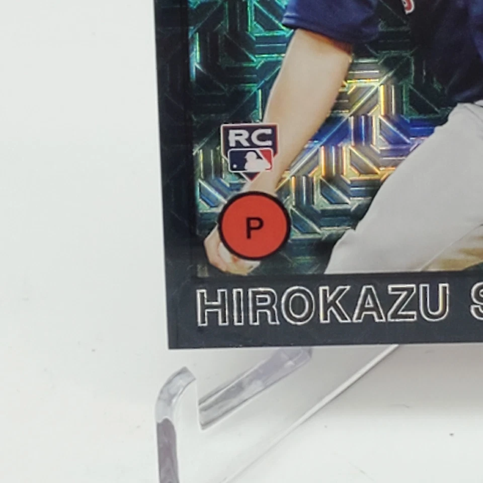 Hirokazu Sawamura 2021 Topps Update 1986 Mojo Chrome Refractor RC #86C-46 76/199 - Image 4 of 4