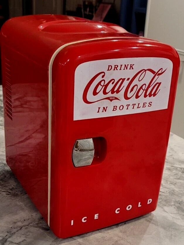 COCA-COLA/Coke Mini Electric Drink Cooler/Fridge+Snack Warmer; Hold 6 Cans/Dorm
Opens in a new windo