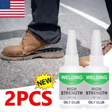 2PCS Universal Super Glue, Super Strong Glue, Welding High-Strength Oily Glue US