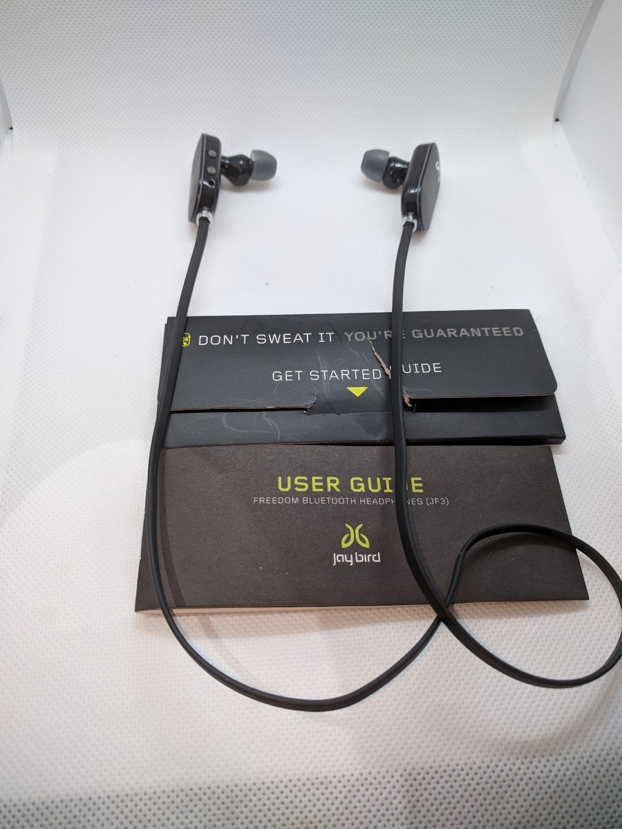 JayBird Freedom Wireless Bluetooth Earbuds Secure Fit Midnight