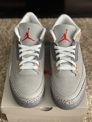 Size 7 - Jordan 3 Retro Mid Cool Grey for sale online | eBay
