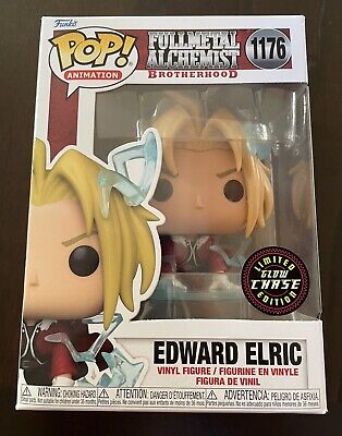 Funko Pop! Fullmetal Alchemist Brotherhood Anime - Edward Elric GLOW Chase  #1176 