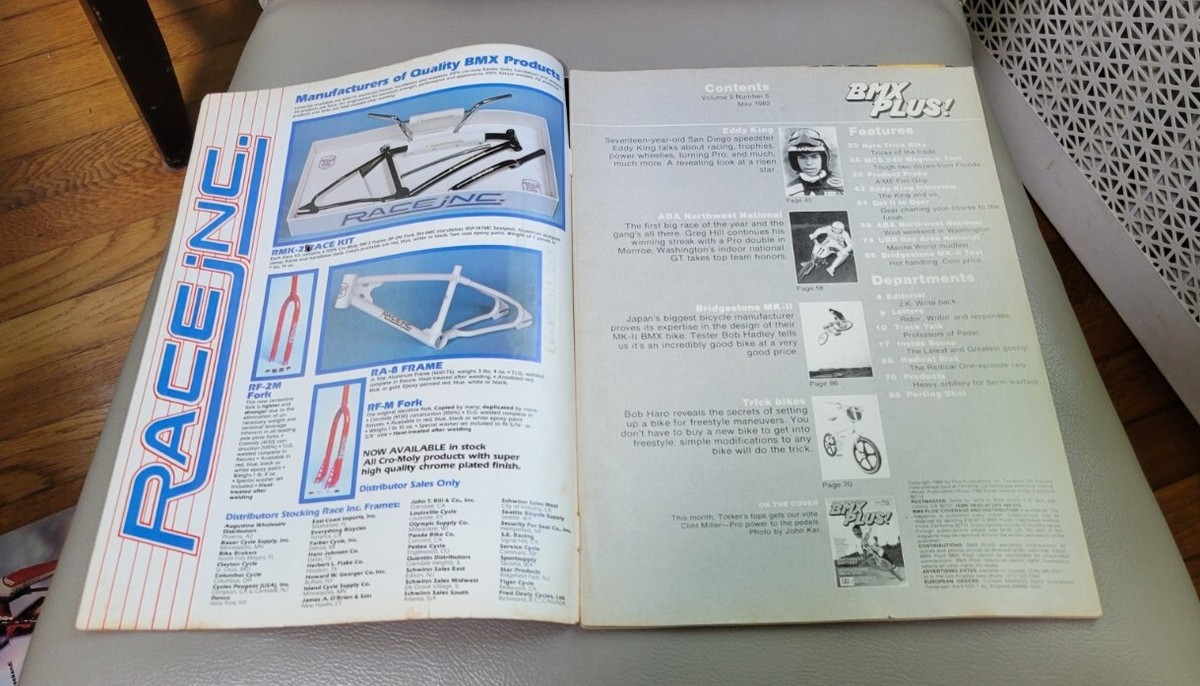 BMX Plus! Magazine May 1982 - Old School | eBay