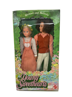 Vintage 1975 Mattel Young Sweethearts #9272 Melinda & Michael Doll