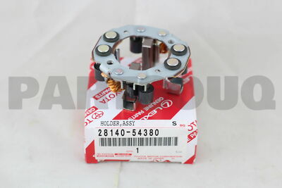 5杯の引き出し 2814054380 Genuine Toyota HOLDER ASSY, STARTER BRUSH 28140