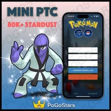 Pokémon PTC Go - Shiny Sawk - 80K Stardust✨Read Description✨
