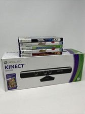 Kinect Bundle for Xbox 360 Sensor CIB  5 Games Tested Bundle
