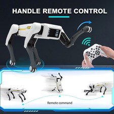 AI Smart Robot Dog 2.4Ghz Remote Control Robot Voice Control Connect Toys