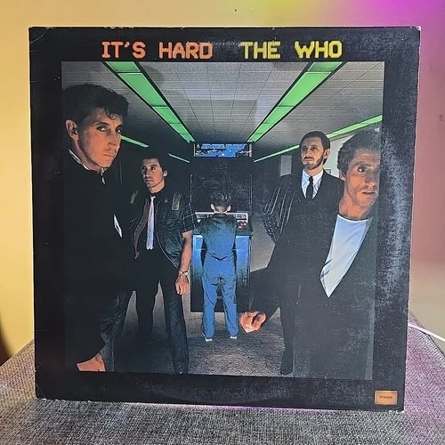 The Who–It’s Hard–1982 Warner Bros–1-23731 Vinyl Record LP