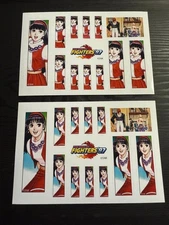 Kof97 Athena Sticker 2 Types Complete