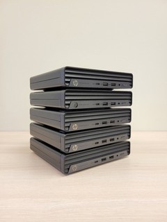 Lot of 5 HP ProDesk 600 G6 Mini Desktop Intel Core i5 10500T 16GB RAM NO HDD #n