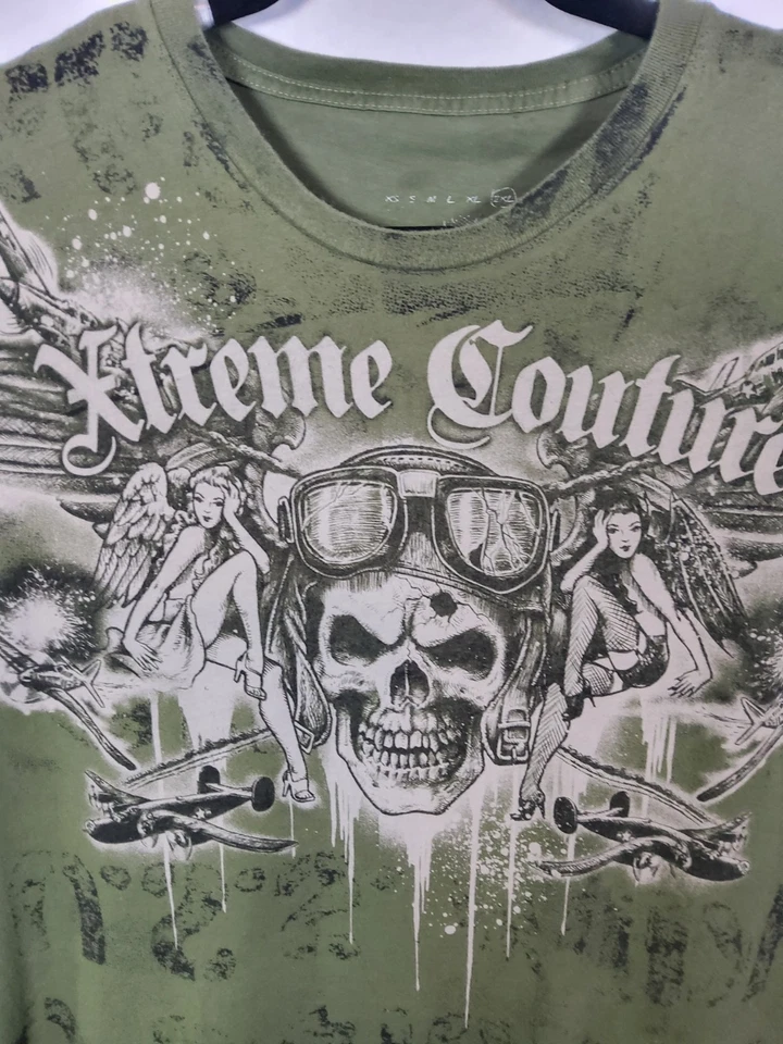 Camiseta De Colección Y2K Xtreme Couture Diseño "Randy The Natural Couture" Talla 2XL Foto 2 de 4