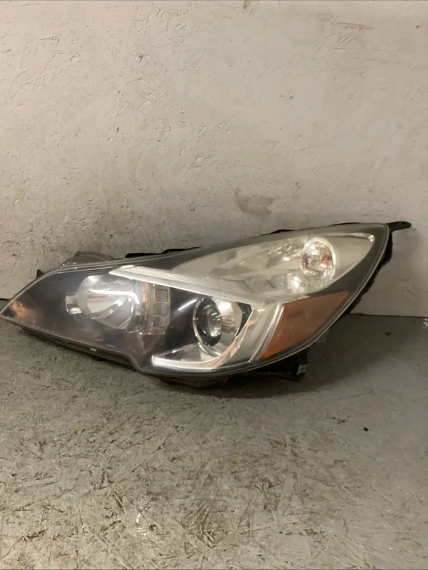 2013 2014 SUBARU LEGACY LEFT LH DRIVER SIDE HEADLIGHT OEM BLACK 84001AJ23A