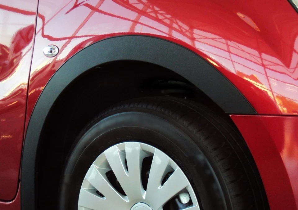 Noir Mat Extensions d'aile Set AV et AR pour NISSAN 100 NX Années 1990-1994 - Photo 2/4