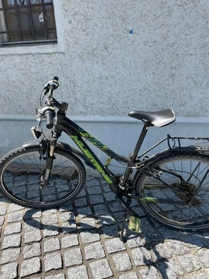 Kinderfahrrad Leopard, rot, 7 Gänge, gebraucht – guter Zustand - Bild 1 von 3