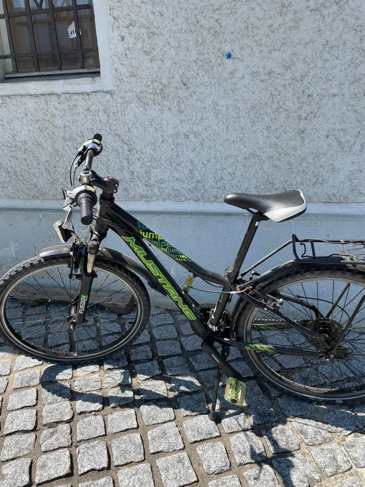 Kinderfahrrad Leopard, rot, 7 Gänge, gebraucht – guter Zustand