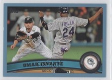 2011 Topps Update Wal-Mart Blue Omar Infante #US149 3a3