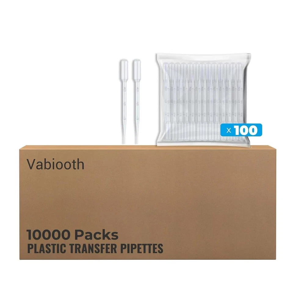 10000Pcs Disposable Pipettes - 3mL Calibrated Dropper - Image 3 of 4