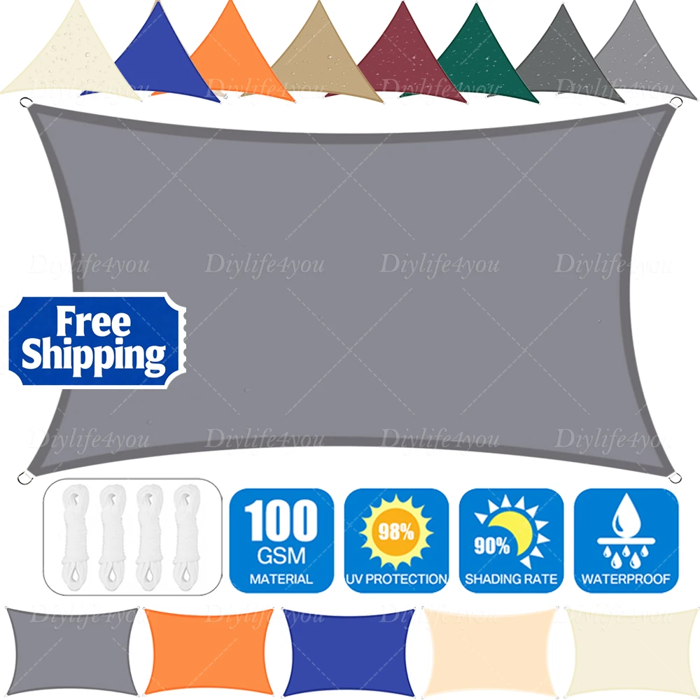 Sonnensegel Dreieck 2x2x2 online kaufen | eBay.de