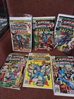 Vintage Marvel comic books lot~ Captain America #154,161,180,186,215 & 233! NR