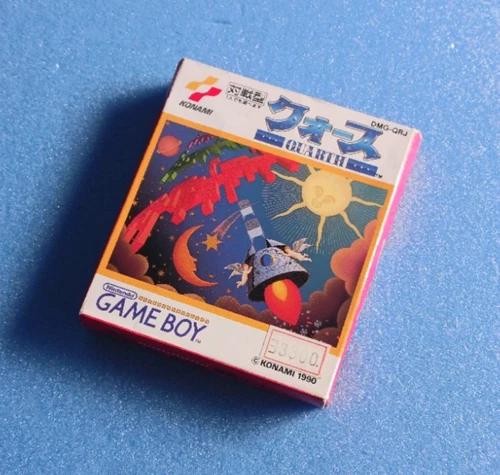 Quarth Nintendo Game Boy Japan CIB DMG-QRJ Tested Working w/ Box Manual