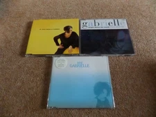 CD SINGLE X 3 - GABRIELLE - RISE / FORGET ABOUT THE WORLD / IF YOU REALLY CARED