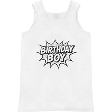 'Birthday Boy' Adult Vest / Tank Top AV062928