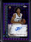 2025-26 Topps Chrome Joan Beringer Rookie Auto Geometric Purple Refractor #50/75