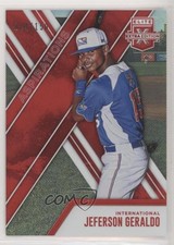 2017 Panini Elite Extra Edition Aspirations Red /150 Jeferson Geraldo #169 0c6