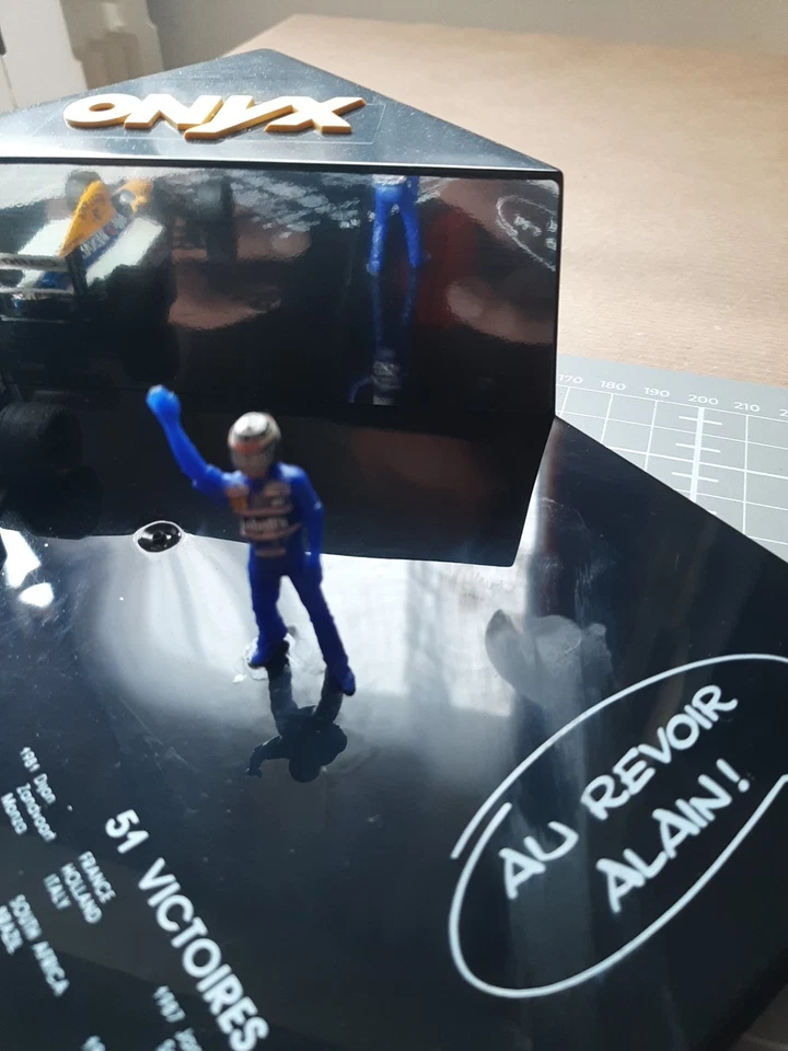 Onyx 1/43 Williams Renault FW15B "Au Revoir Alain" Limited Edition Alain Prost - Immagine 3 di 4