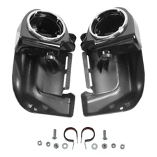 6.5" Speaker Box Pods Lower Vented Leg Fairings Fit For Harley Touring 1983-2013