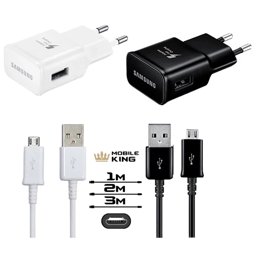 Ladegerät Micro USB 1m 2m 3m Ladekabel für original Samsung Galaxy S5 S6 S7 Edge