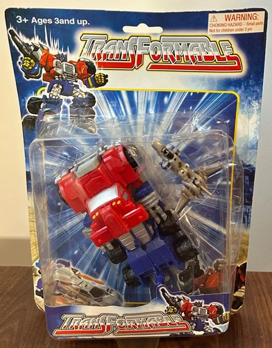 Transformable Robot  KO Bootleg Truck Figure Vintage New